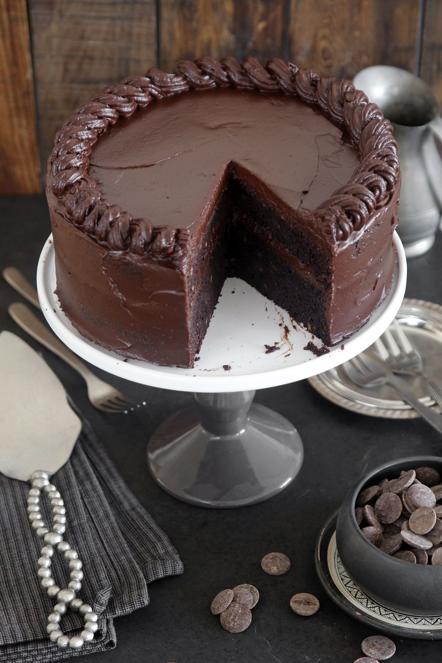 עוגת שוקולד אמריקאית | צילום: נטלי לוין