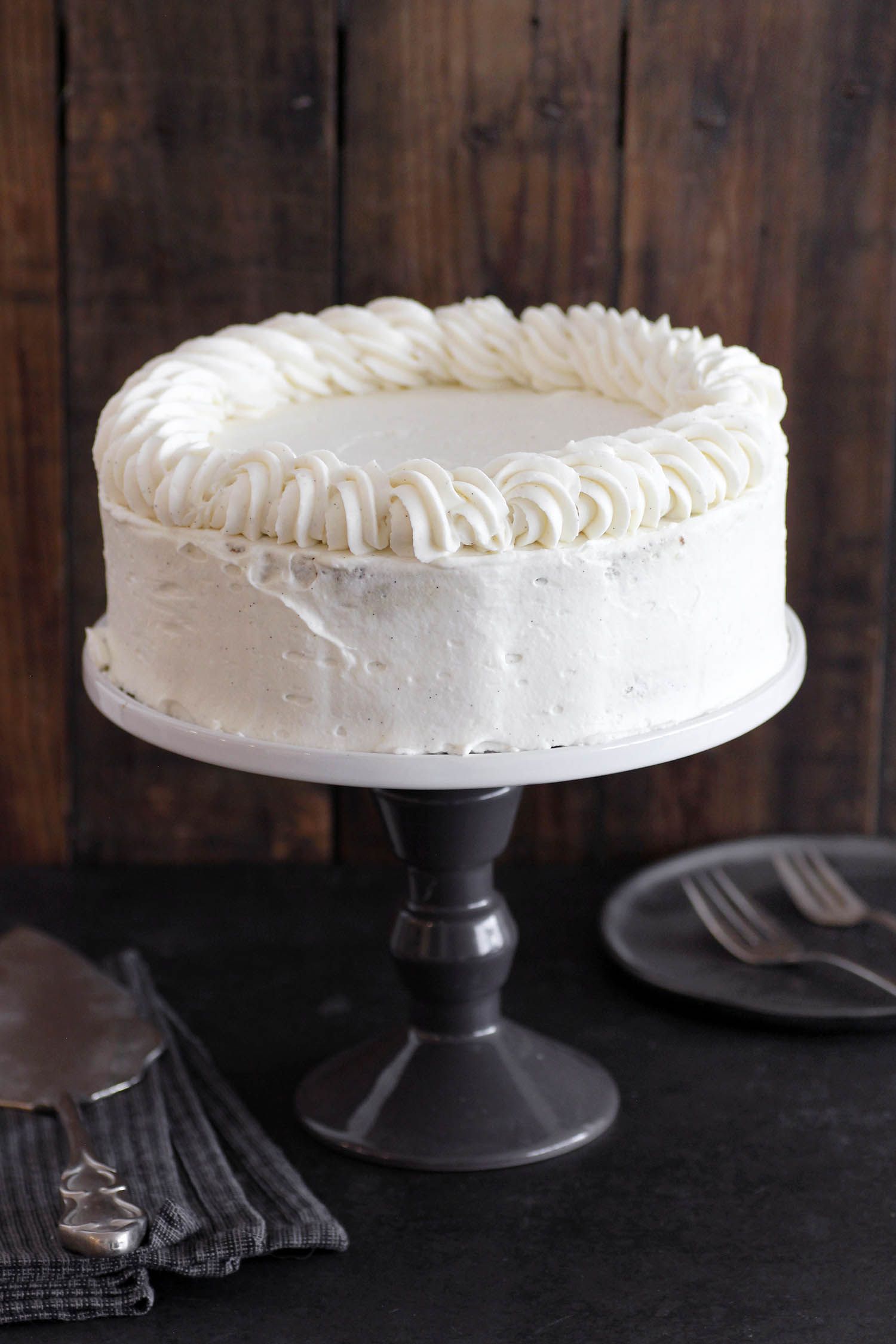 The Most Amazing Classic Vanilla Cake