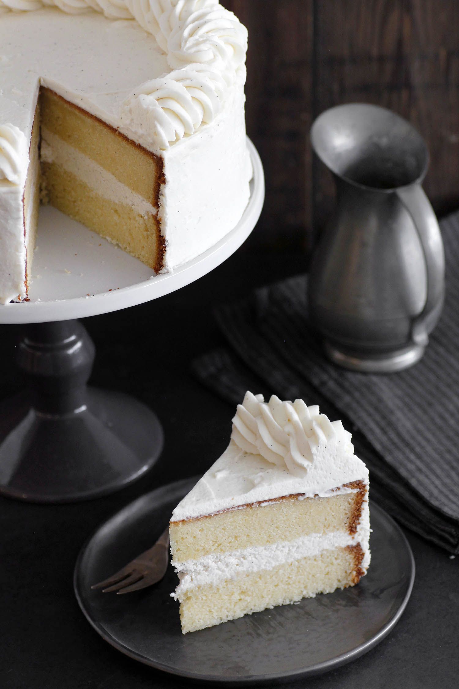 The Most Amazing Classic Vanilla Cake