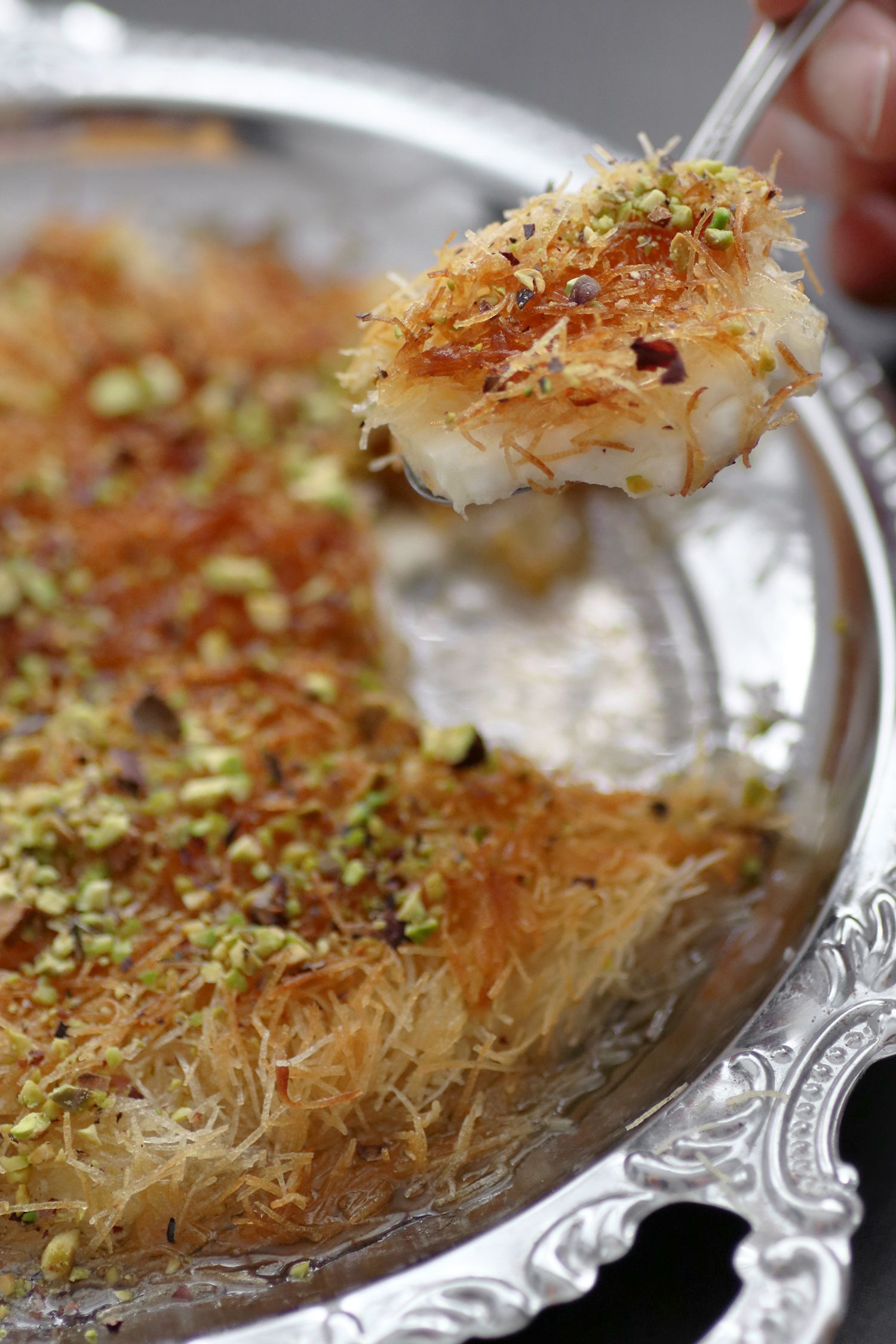 Homemade Kanafeh