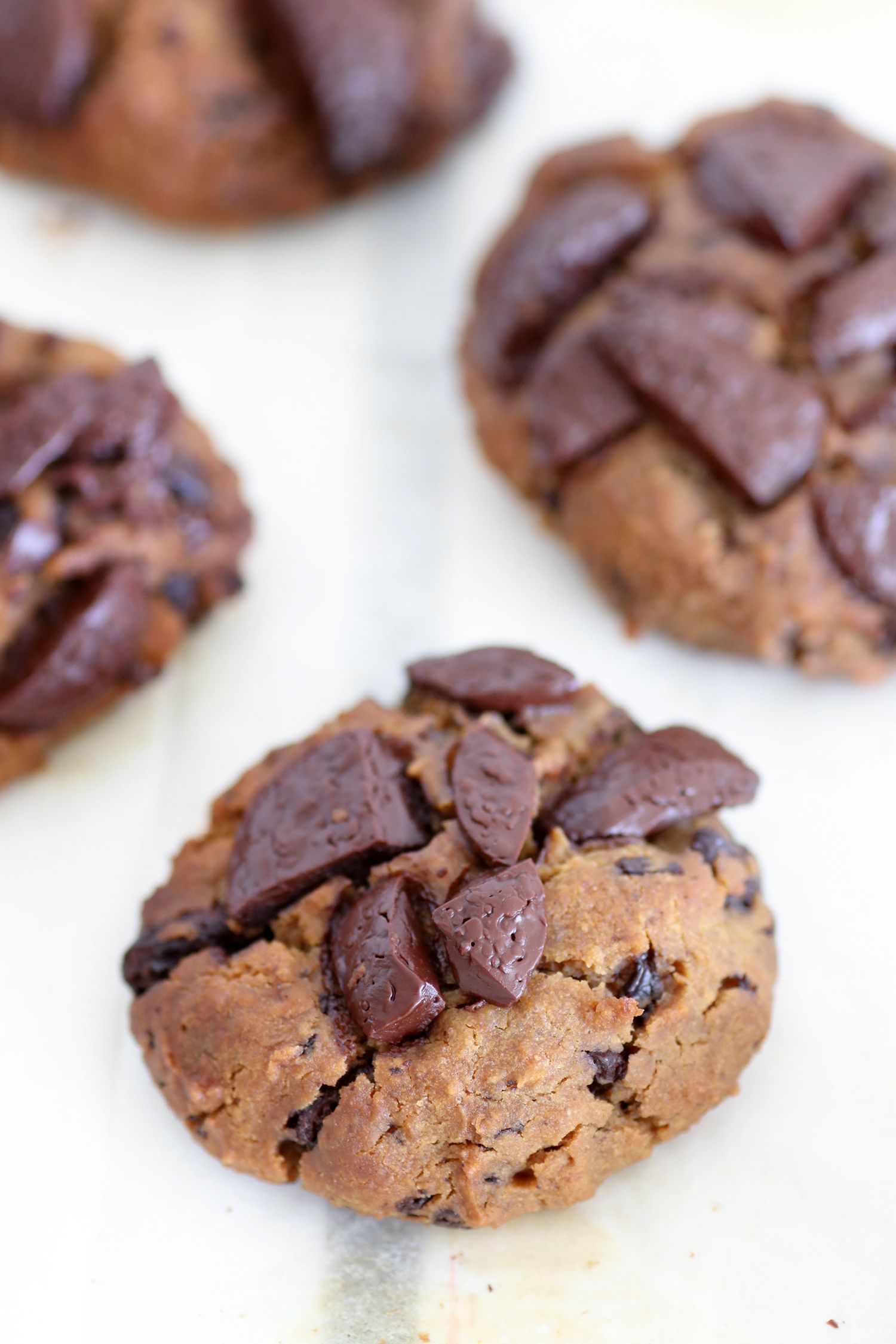 Healthy Chocolate Chip Cookies with Chickpeas Lil Cookie