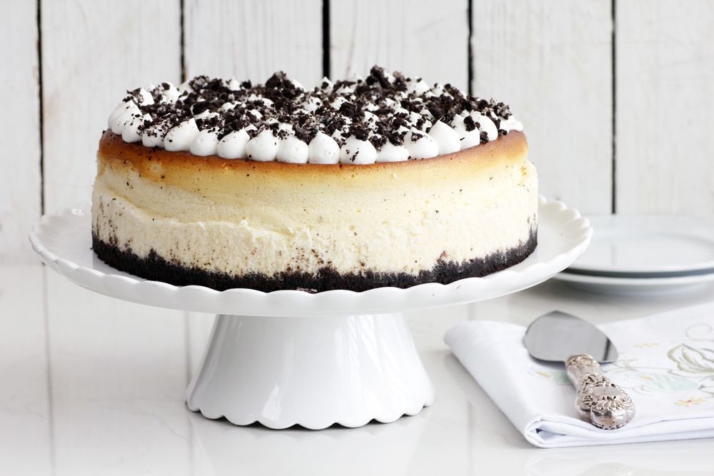 עוגת גבינה עם עוגיות שוקולד | צילום: נטלי לוין
