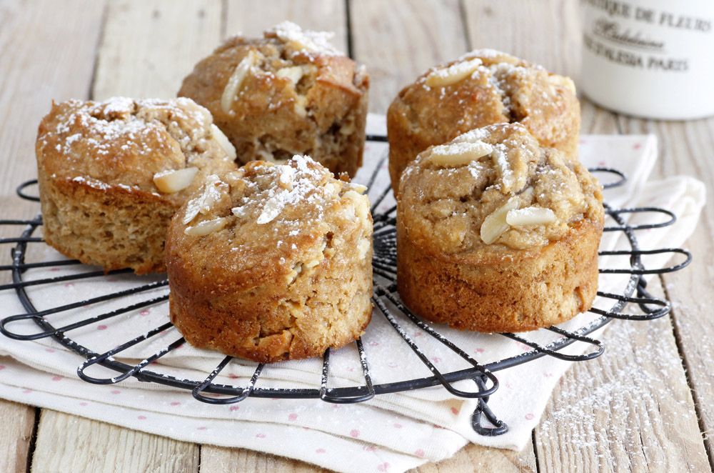 Coffee, Coconut and Almond Muffins