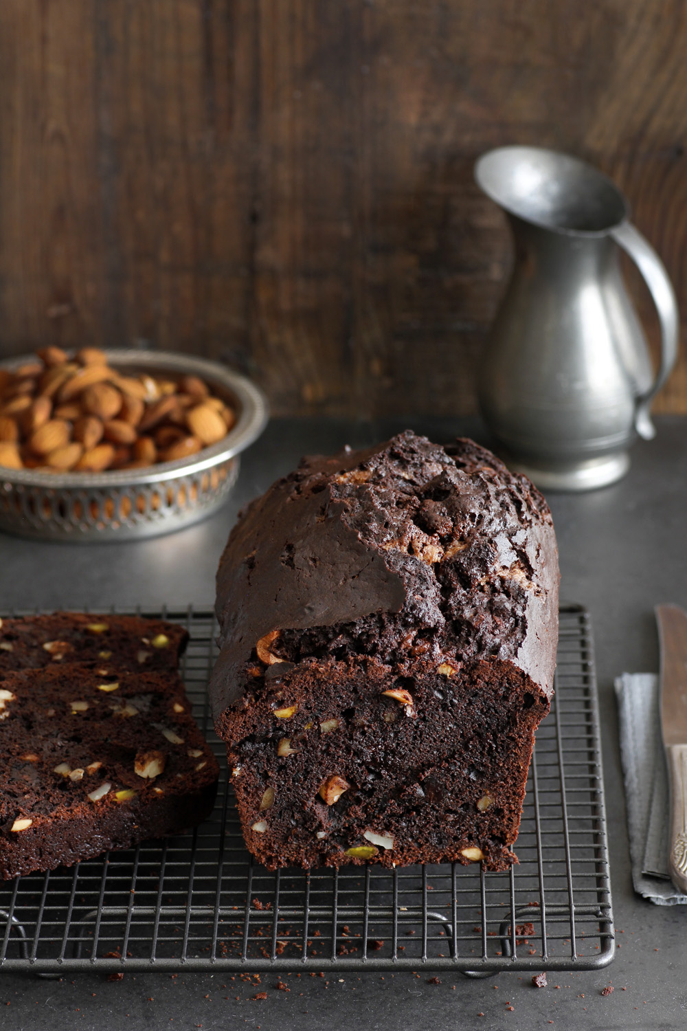 עוגת שוקולד ואגוזים של פייר ארמה | צילום: נטלי לוין