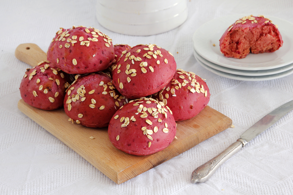 Cheese Beetroot Rolls