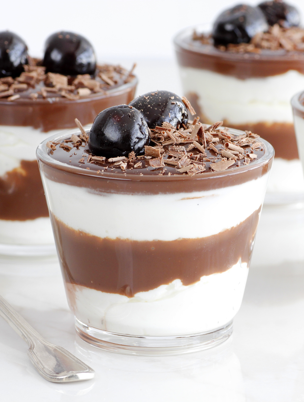 Chocolate Amarena Cherry Parfait