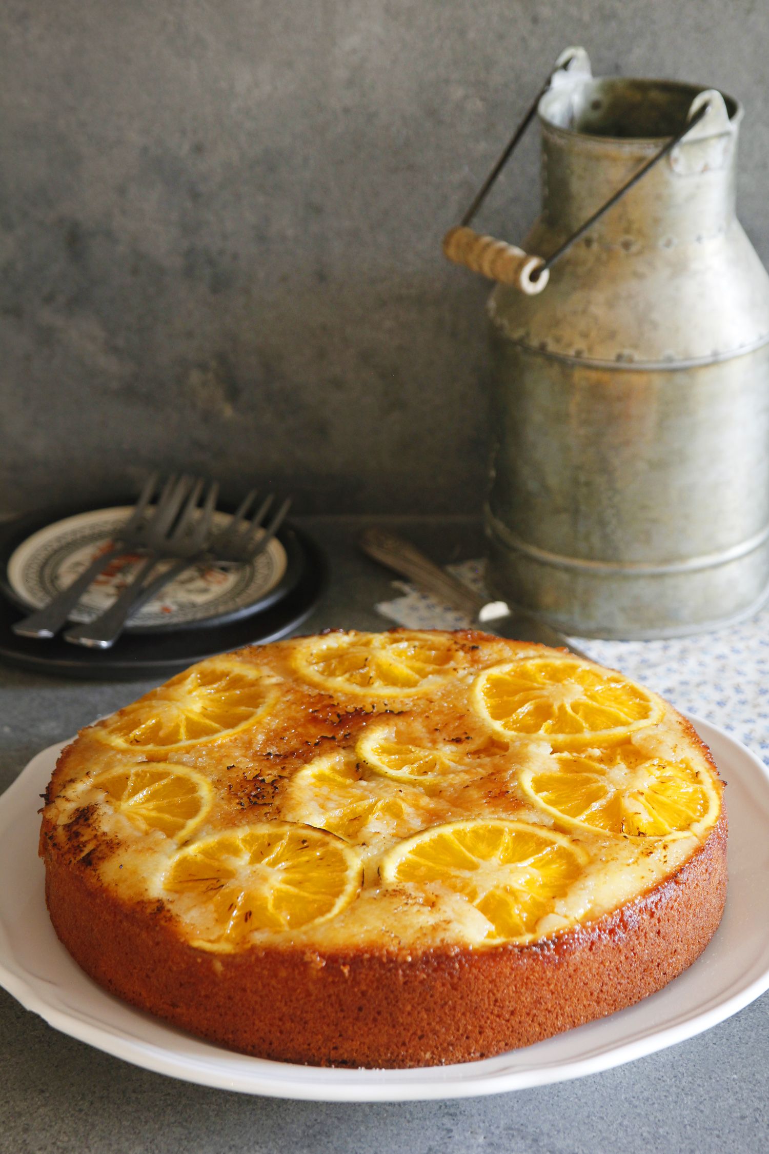 עוגת תפוזים הפוכה | צילום: נטלי לוין
