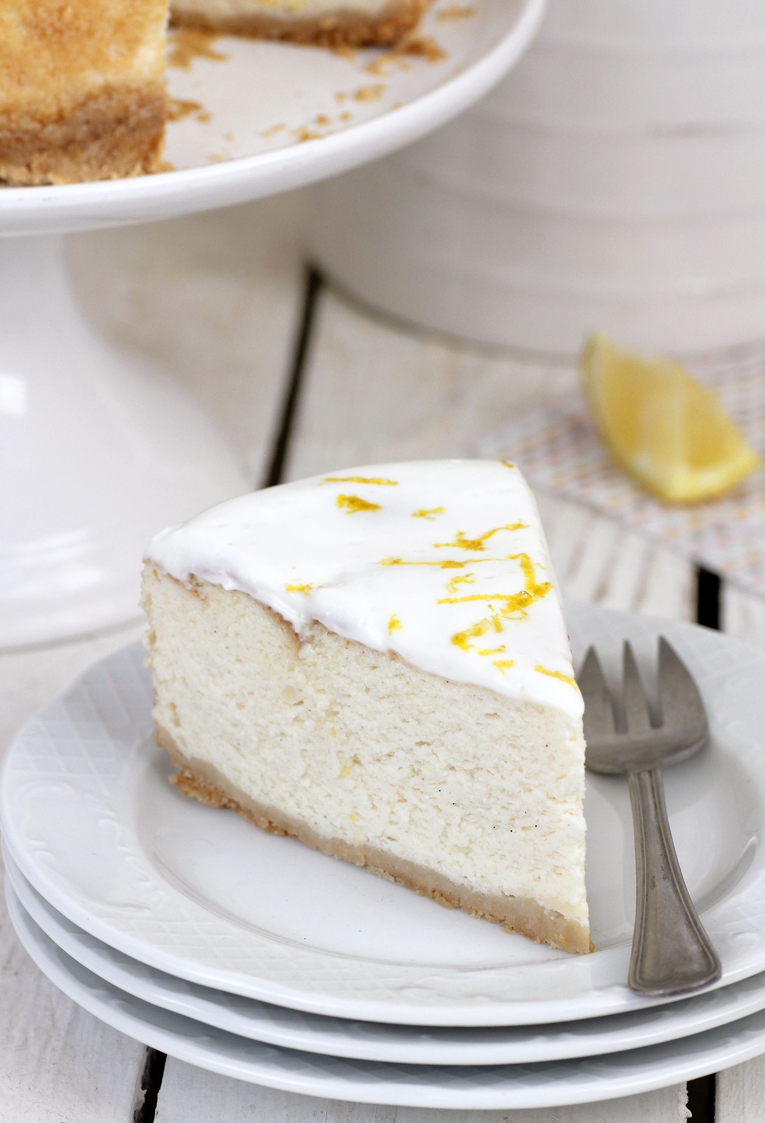 עוגת גבינה קלה עם יוגורט | צילום: נטלי לוין