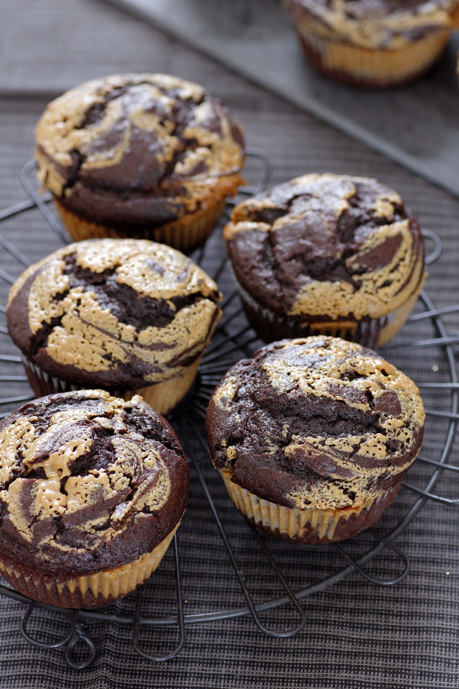 Peanut Butter Chocolate Muffins