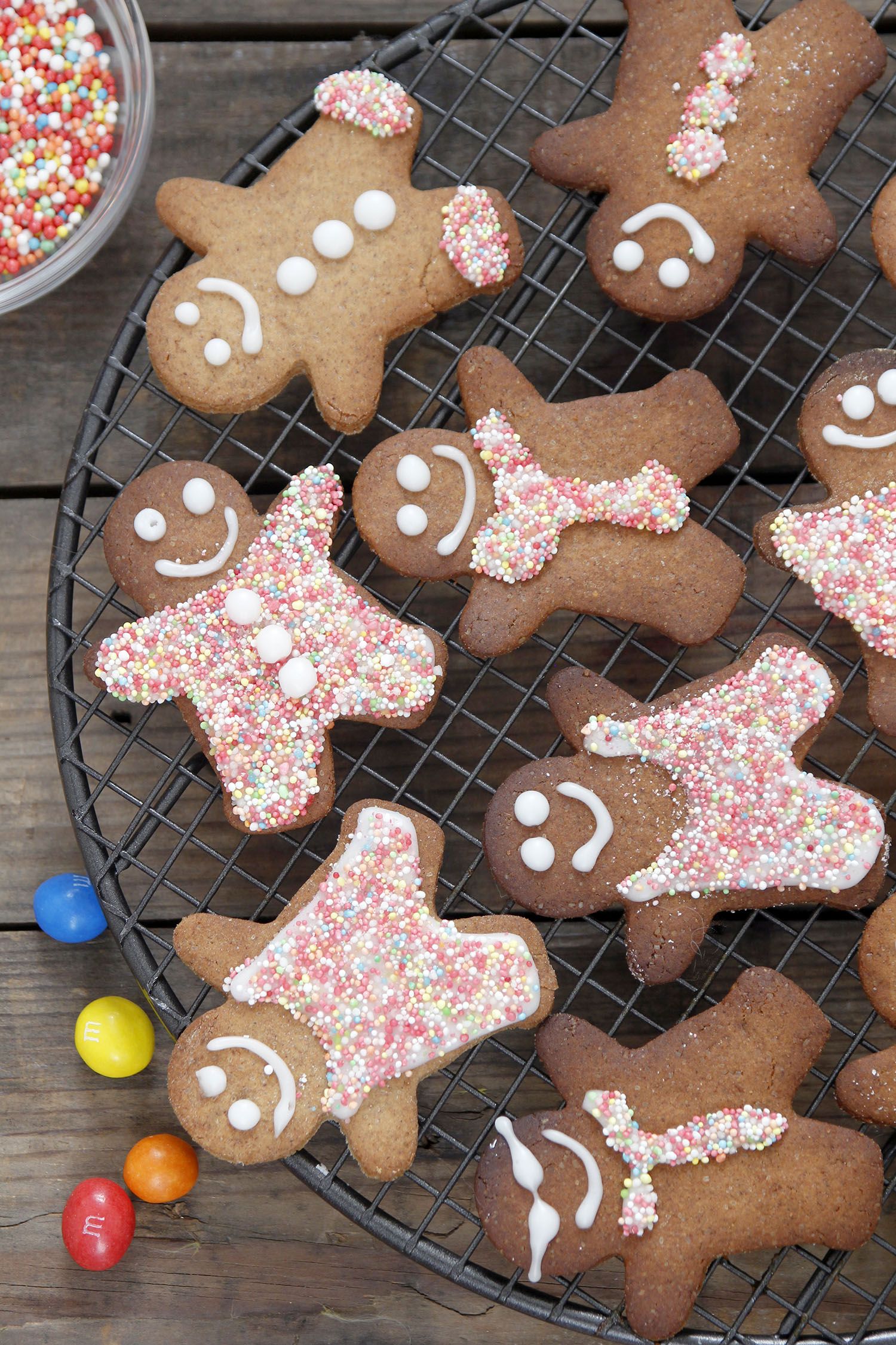 Snowmen Gingerbread Cookies