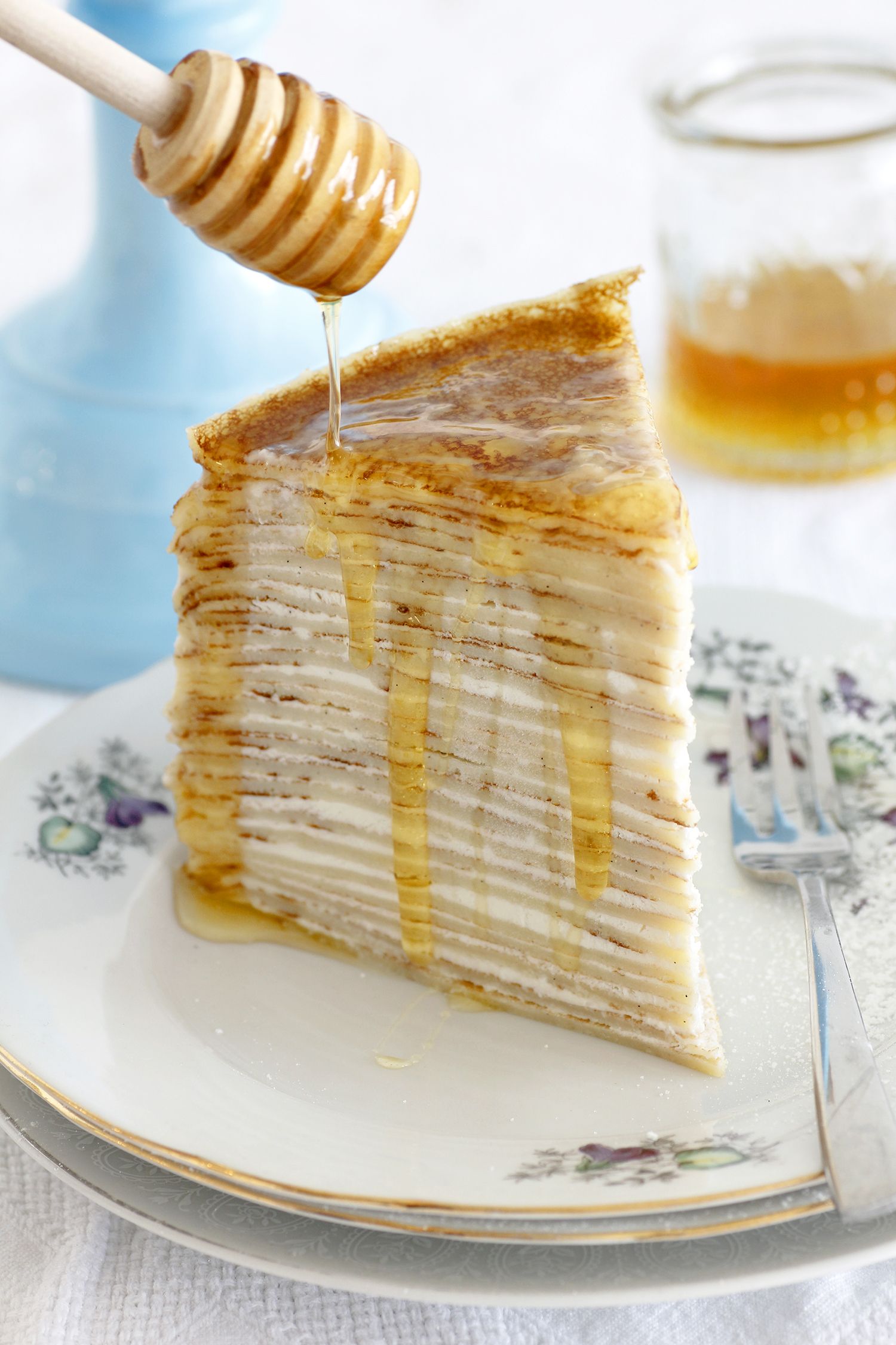 Medovik Crepe Cake