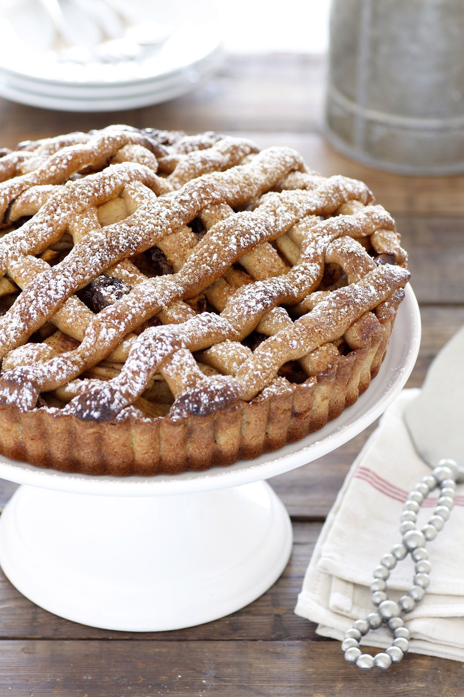 Apple Pie with Madjhul Dates