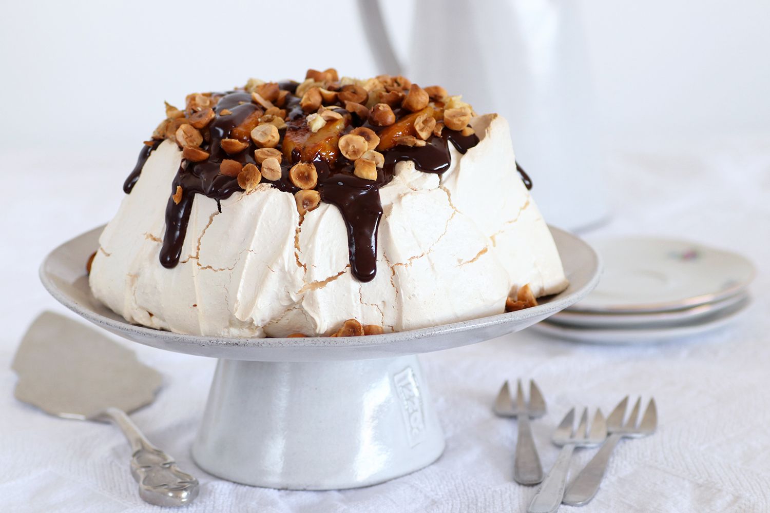 Chunky Monkey Pavlova