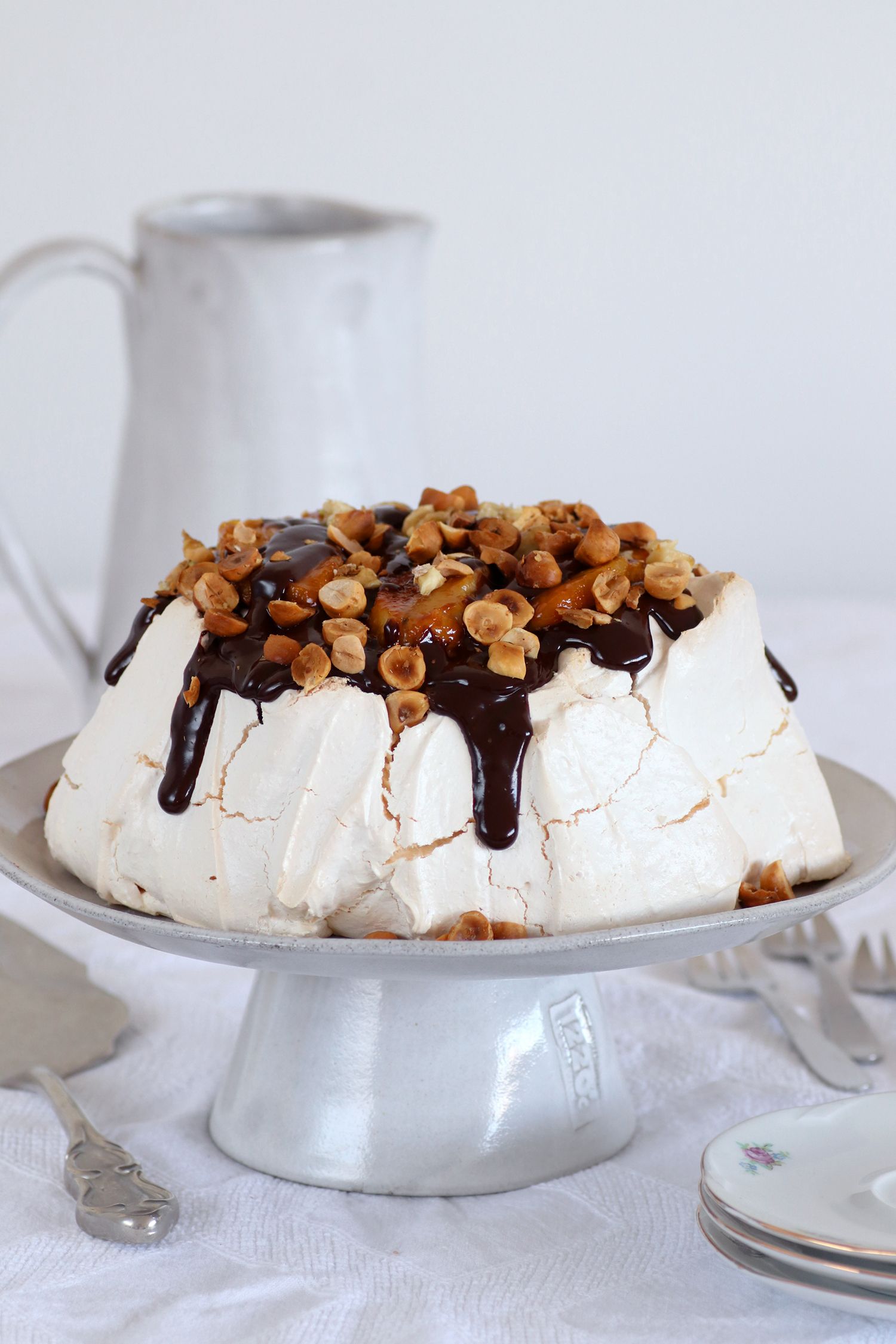 Chunky Monkey Pavlova