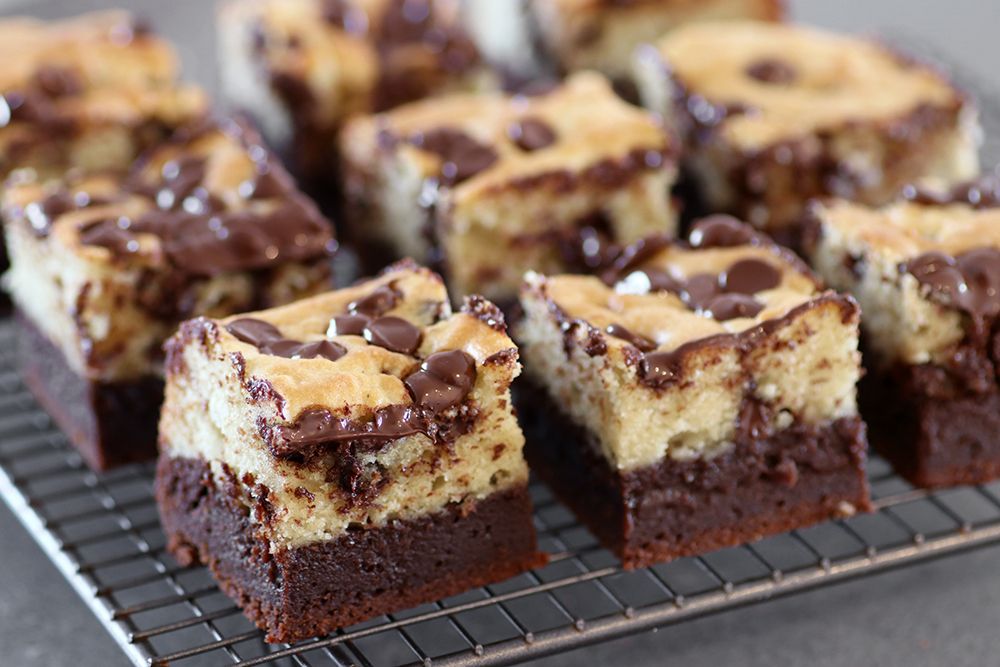 בראוניז עוגיות שוקולד צ'יפס | צילום: נטלי לוין