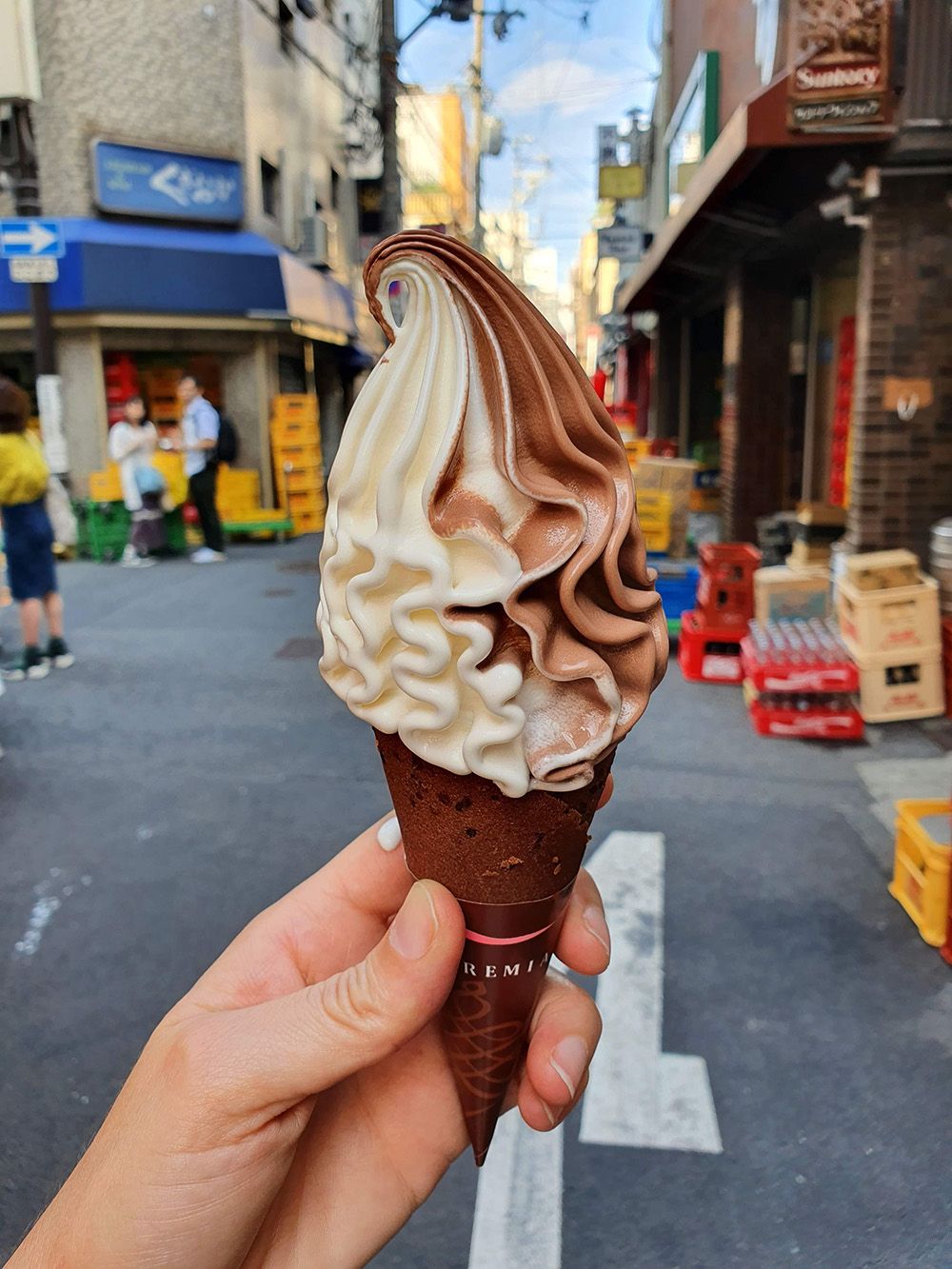 גלידה מדהימה ב-Cremia באוסקה