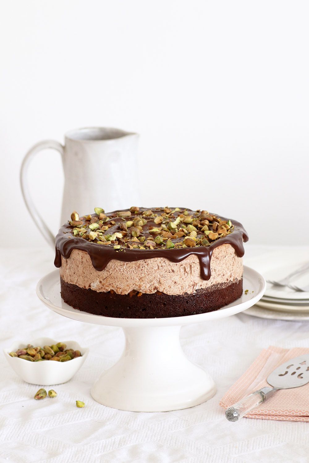 עוגת קרמבו שוקולד ופיסטוק | צילום: נטלי לוין