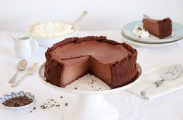 עוגת גבינה שוקולד | צילום: נטלי לוין