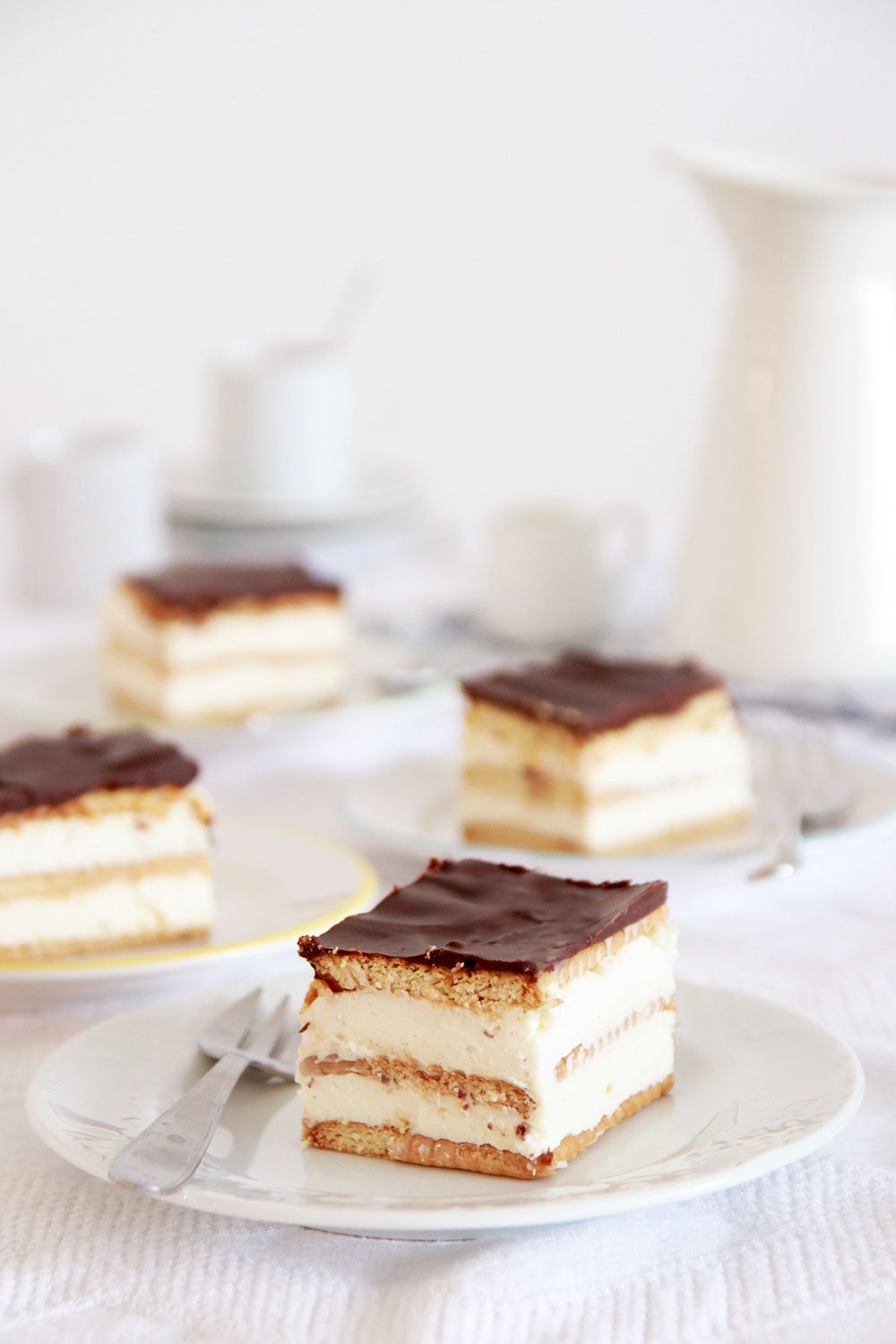 עוגת ביסקוויטים דלת שומן | צילום: נטלי לוין