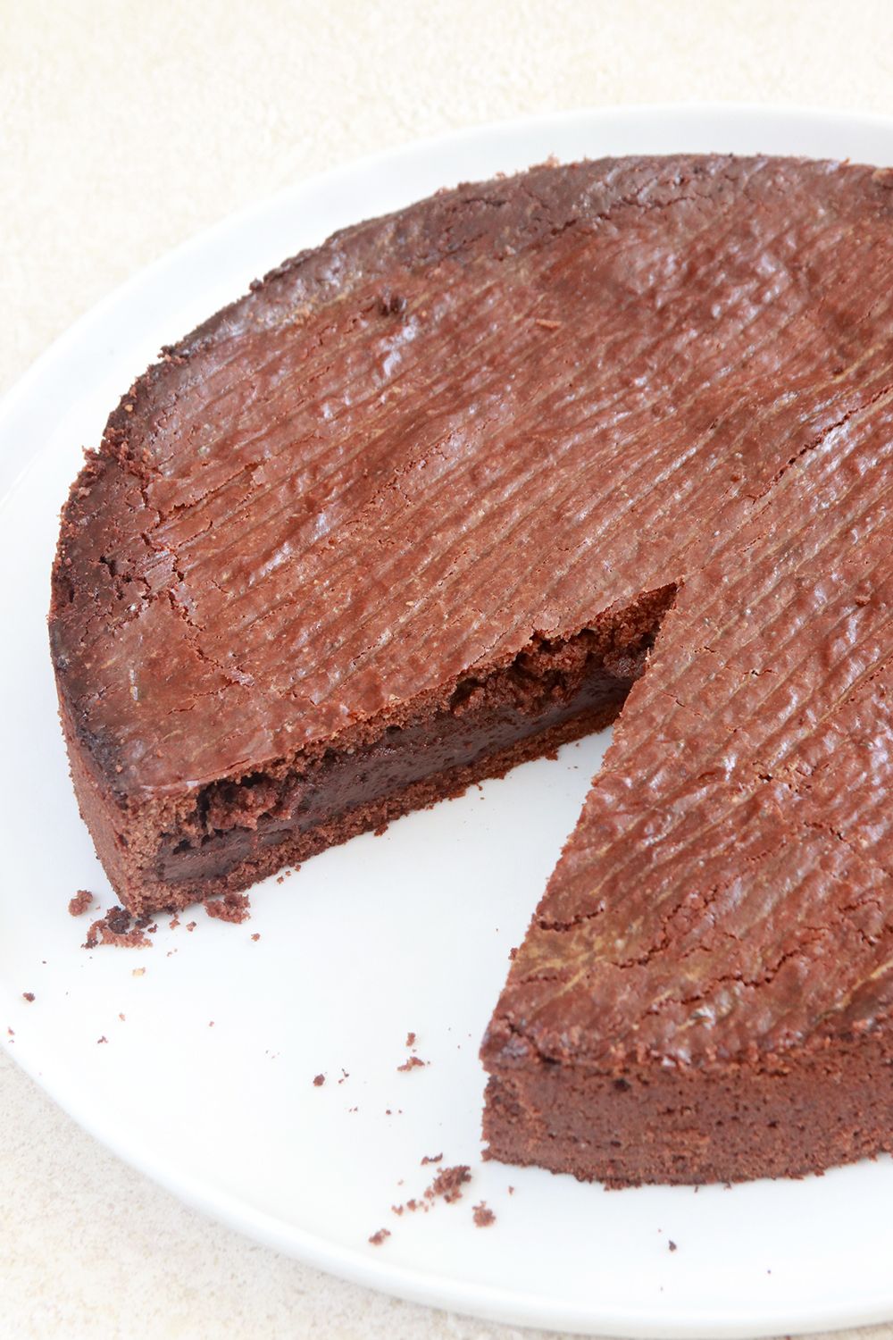 עוגת שוקולד באסקית | צילום: נטלי לוין