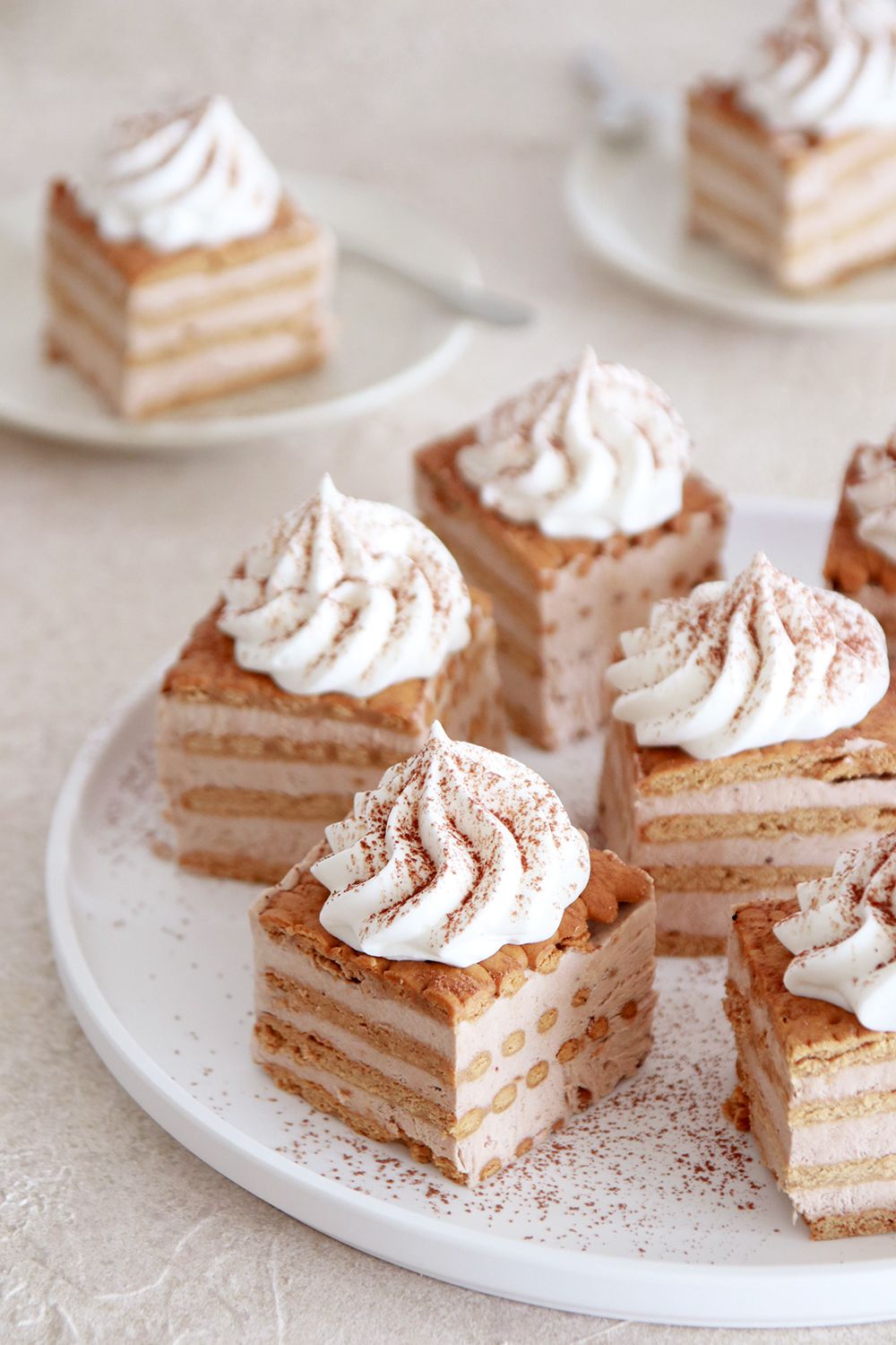 עוגת ביסקוויטים קפוצ'ינו | צילום: נטלי לוין